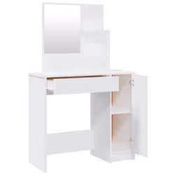 VidaXL 802957 coiffeuse et ensemble de coiffeuses pour chambre à coucher - Vue supplémentaire 7