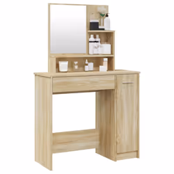 VidaXL 802960 coiffeuse et ensemble de coiffeuses pour chambre à coucher - Vue supplémentaire 4