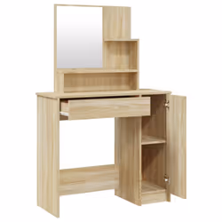 VidaXL 802960 coiffeuse et ensemble de coiffeuses pour chambre à coucher - Vue supplémentaire 7