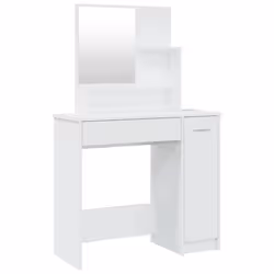 VidaXL 802963, Blanc, Bois, 1 pièce(s)