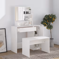 VidaXL 802963 coiffeuse et ensemble de coiffeuses pour chambre à coucher
