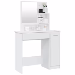 VidaXL 802963 coiffeuse et ensemble de coiffeuses pour chambre à coucher - Vue supplémentaire 4