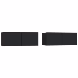VidaXL 804536, Noir, Bois, Bois, 60 kg, 800 mm, 300 mm