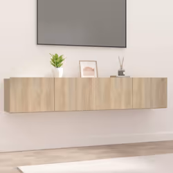 Description générale Ces meubles TV robustes sont conçus pour être un point de mire dans votre pièce grâce à leur design tend ...