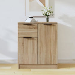 vidaXL Buffet Chêne sonoma 60x30x70 cm Bois d'ingénierie