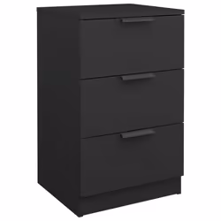 VidaXL 811270, Noir, Bois, 400 mm, 360 mm, 650 mm, 1 pièce(s)