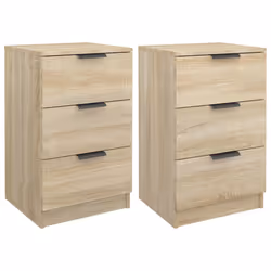 VidaXL 811275, Chêne, Bois, 400 mm, 360 mm, 650 mm, 2 pièce(s)