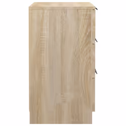 VidaXL 811275 Table de nuit et table de chevet Chêne - Vue supplémentaire 8