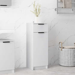 Vidaxl - Armoire de salle de bain blanc 32x34x90 cm bois d'ingénierie