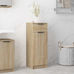 Vidaxl - Armoire de salle de bain Chêne sonoma 32x34x90 cm