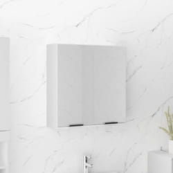 Vidaxl - Armoire à miroir de salle de bain Blanc 64x20x67 cm