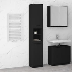 VidaXL 811323 miroir de salle de bain et armoire de rangement pour évier