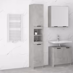 VidaXL 811326 miroir de salle de bain et armoire de rangement pour évier