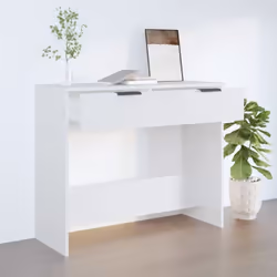 Description générale La conception polyvalente de cette table console épurée ajoute du style et du rangement à votre entrée,  ...