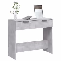 VidaXL 811335 Table de Salon Grise 90 x 36 x 75 cm - Vue supplémentaire 4