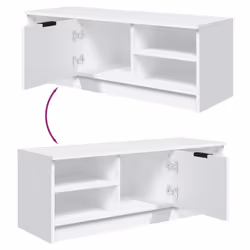 VidaXL 811367 Support TV et centre de divertissement - Vue supplémentaire 8