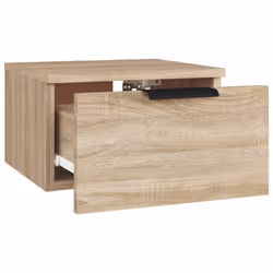 VidaXL 811383 Table de nuit et table de chevet Chêne - Vue supplémentaire 6