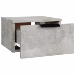 VidaXL 811384 Table de nuit et table de chevet Couleur du béton - Vue supplémentaire 5