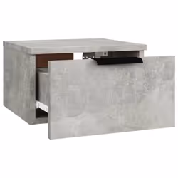 VidaXL 811385 Table de nuit et table de chevet Couleur du béton - Vue supplémentaire 5