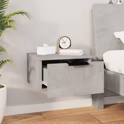 VidaXL 811385 Table de nuit et table de chevet Couleur du béton - Vue supplémentaire 7
