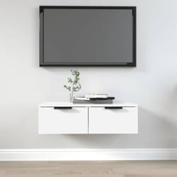 Vidaxl - Armoire murale blanc 68x30x20 cm bois d'ingénierie