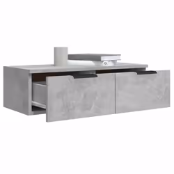 VidaXL 811398 étagères Bois Gris - Vue supplémentaire 5