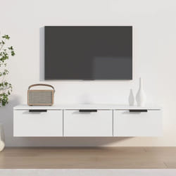 Vidaxl - Armoire murale blanc 102x30x20 cm bois d'ingénierie