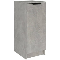 Vidaxl - Armoire à chaussures Gris béton 30x35x70 cm Bois d'ingénierie
