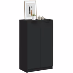 Avec cette armoire à chaussures, vous n'aurez plus à être dérangé par l'encombrement des chaussures dans votre maison. Matéri ...