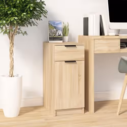 vidaXL Armoire de bureau Chêne sonoma 33,5x50x75 cm Bois d'ingénierie - TU