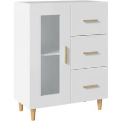 Vidaxl - Buffet blanc 69,5x34x90 cm bois d'ingénierie