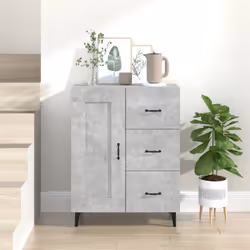 Ce buffet classique apporte une touche d'élégance en plus de son aspect pratique à votre espace de vie. Matériau robuste : le ...