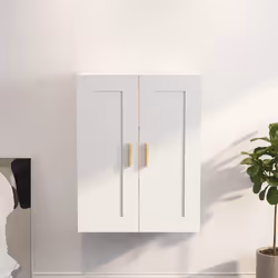 VidaXL 812294 étagères Bois Blanc - Vue supplémentaire 2
