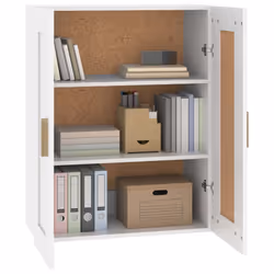 VidaXL 812294 étagères Bois Blanc - Vue supplémentaire 4