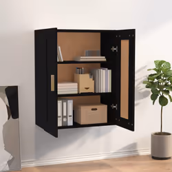 VidaXL 812295 étagères Bois Noir
