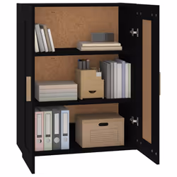 VidaXL 812295 étagères Bois Noir - Vue supplémentaire 4