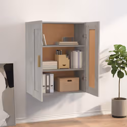 VidaXL 812298 étagères Bois Gris
