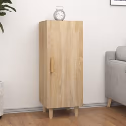 vidaXL Buffet Chêne sonoma 34,5x34x90 cm Bois d'ingénierie