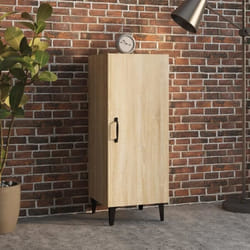 vidaXL Buffet Chêne sonoma 34,5x34x90 cm Bois d'ingénierie