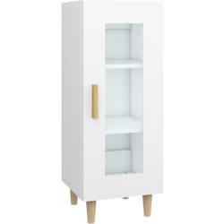 Vidaxl - Buffet blanc 34,5x34x90 cm bois d'ingénierie