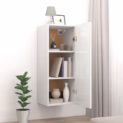 VidaXL 812444 étagères Bois Blanc