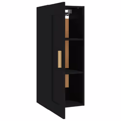 VidaXL 812466 étagères Bois Noir - Vue supplémentaire 5