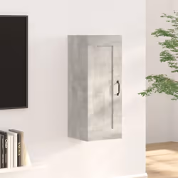 Cette armoire suspendue est destinée à optimiser l'espace mural et à décorer votre maison ! Matériau robuste : le bois d'ingé ...