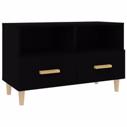 VidaXL 812583, Noir, Bois, Bois, 800 mm, 360 mm, 500 mm