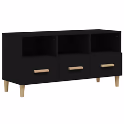 VidaXL 812601, Noir, Bois, Bois, 1020 mm, 360 mm, 500 mm