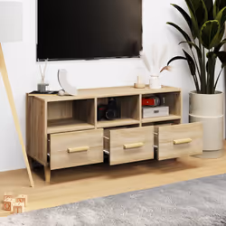 VidaXL 812603 Support TV et centre de divertissement