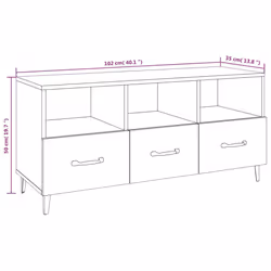 VidaXL 812613 Support TV et centre de divertissement - Vue supplémentaire 8