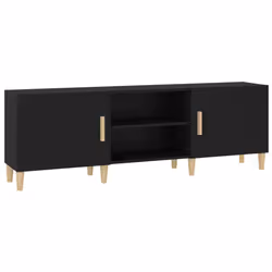 VidaXL 812619, Noir, Bois, Bois, 1500 mm, 300 mm, 500 mm