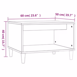 VidaXL 812673 Table à café, latérale et de salon - Vue supplémentaire 7