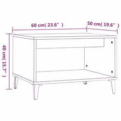 VidaXL 812687 Table à café, latérale et de salon - Vue supplémentaire 5